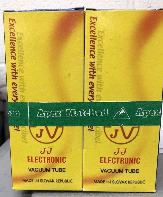 (4) Apex  or TAD  Matched JJ Electronic 6550 Power Tubes for Audio Research