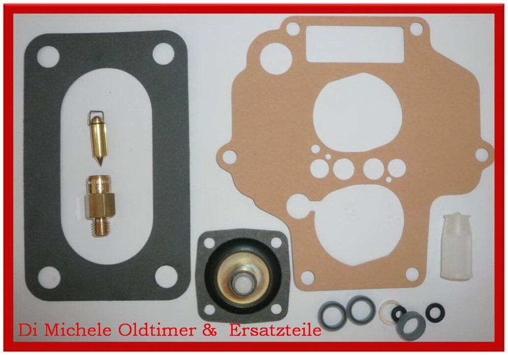 34 DMTR Weber Carburetor Repair Kit, Fiat 127 Sport, Maintenance, Gasket B. 0100