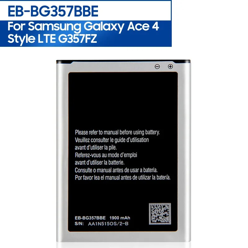 Original Phone Battery EB-BG357BBE For Samsung Ace 4 GALAXY Ace Style LTE G357FZ-image