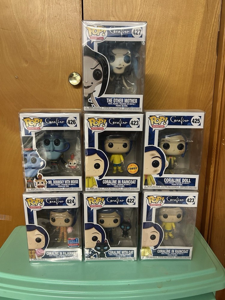 Coraline Funko Pop Lot