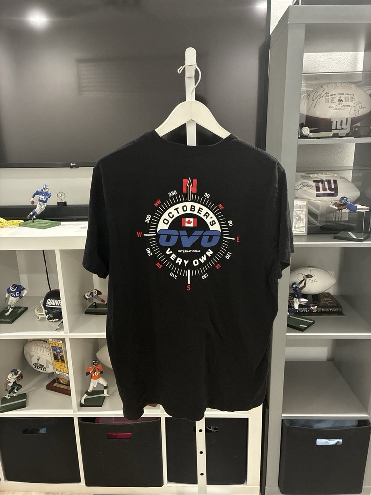 *RARE* October’s Very Own OVO Drake International Compass Canada Rap Print Shirt