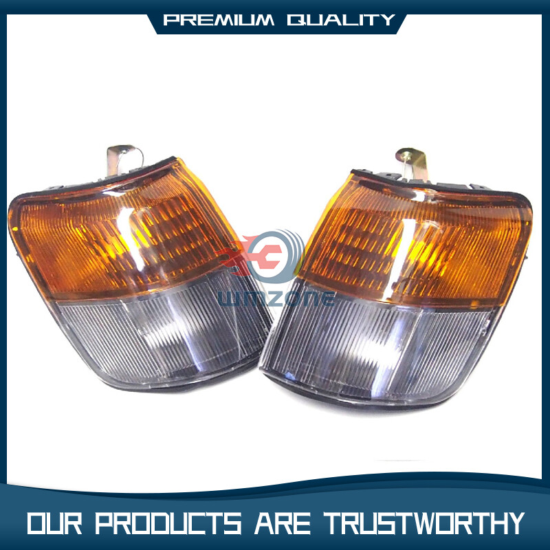 For Mitsubishi Pajero Montero 93-96 Pair Front Corner Turn Signal Light MB831082