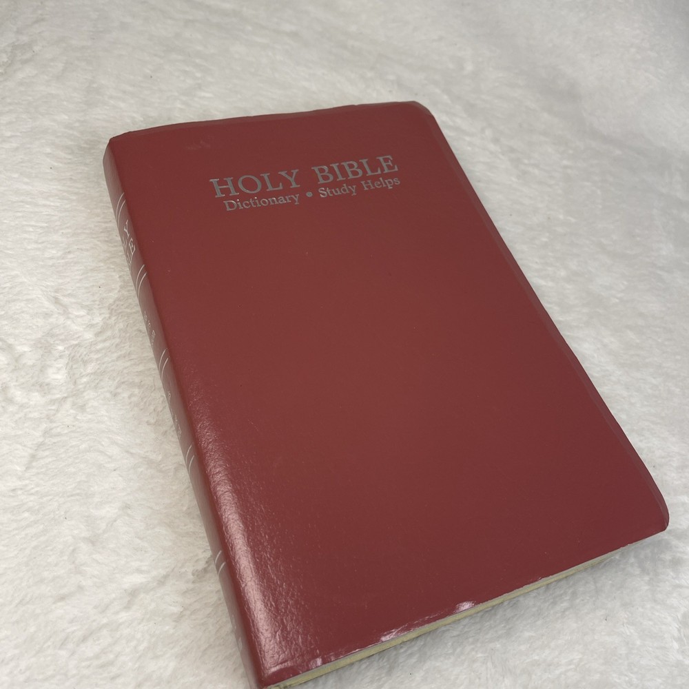 Holy Bible KJV 1989 World Publishers Red Letter Edition Flexibound Dictionary