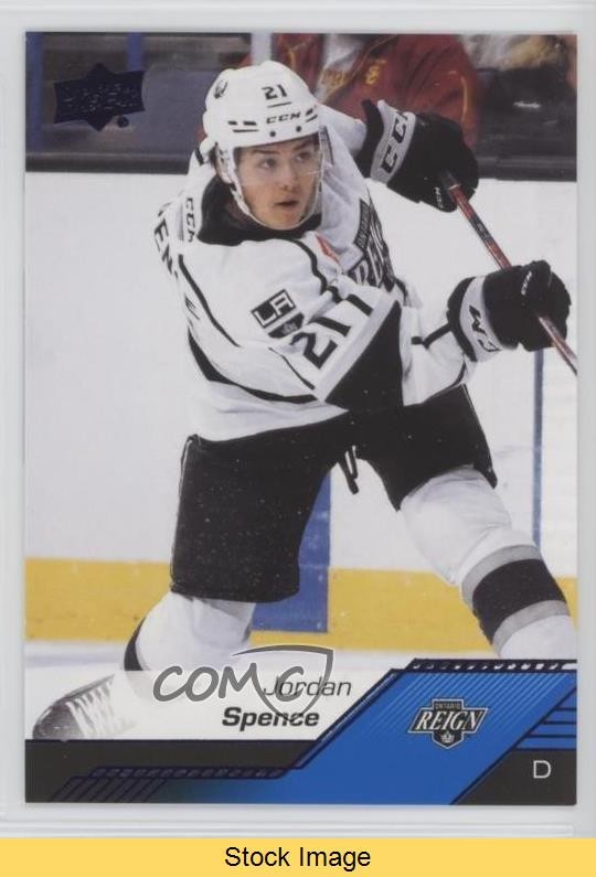 2022-23 Upper Deck AHL Blue Jordan Spence #91 Rookie RC READ 0p0tFulfilled by COMC - World’s largest consignment service