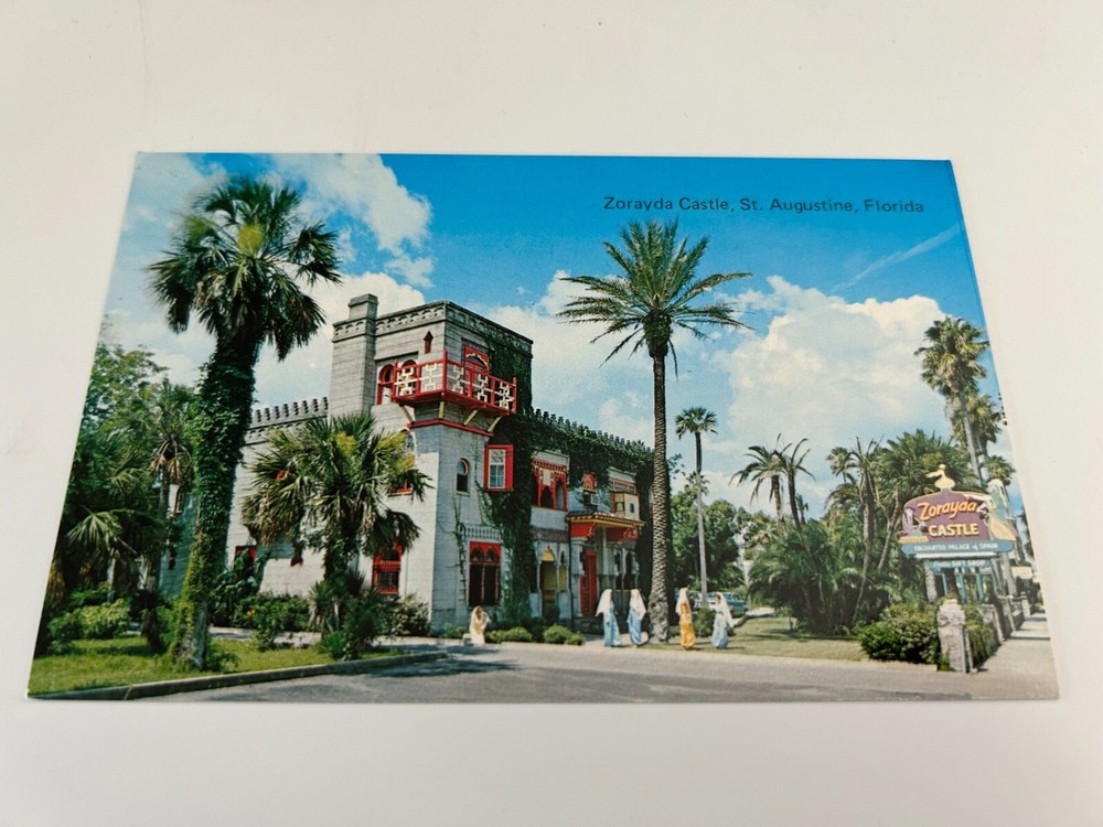 Zorayda Castle St Augustine Florida Postcard