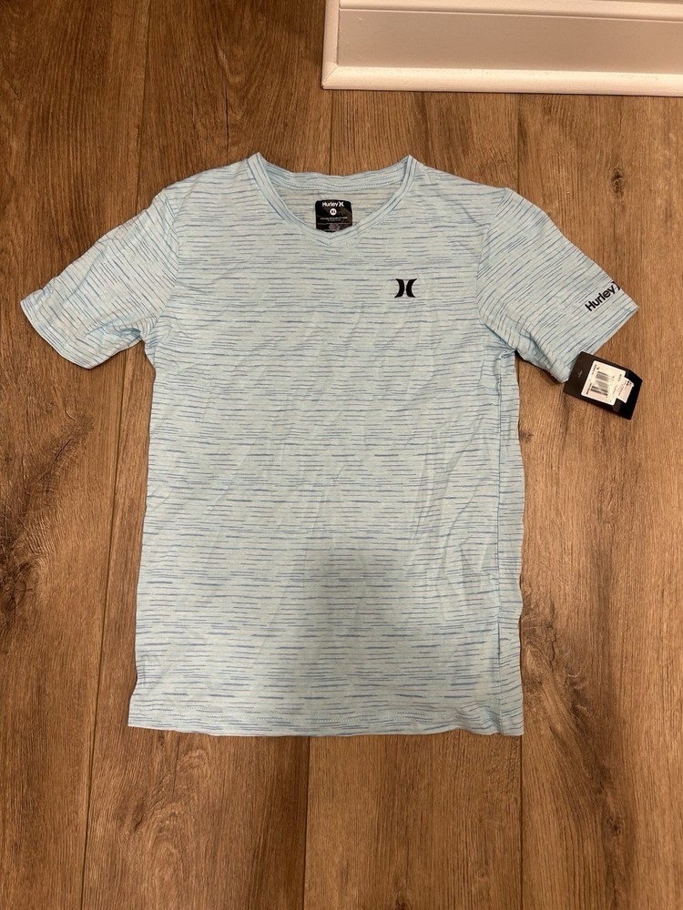 Hurley Boys Light Blue T-shirt Size- Youth XL