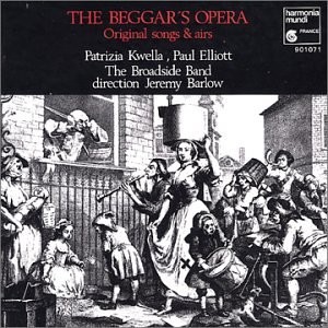 The Beggar's Opera: Original Songs, The Beggar's Opera: Original Songs, audioCD