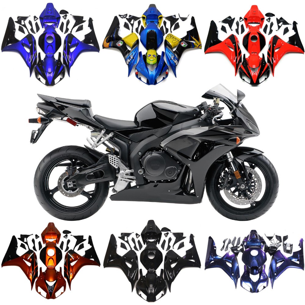 ABS Plastic Fairing Kit For 2006 2007 Honda CBR1000RR Fairings Full Body Kits