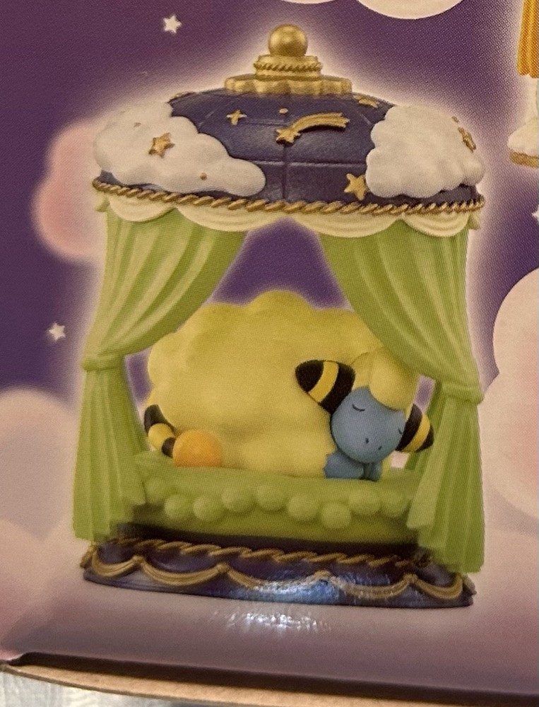 RE-MENT Pokemon Nighty Night Collection Mini Figure Toy #6 Mareep Sleeping NEW