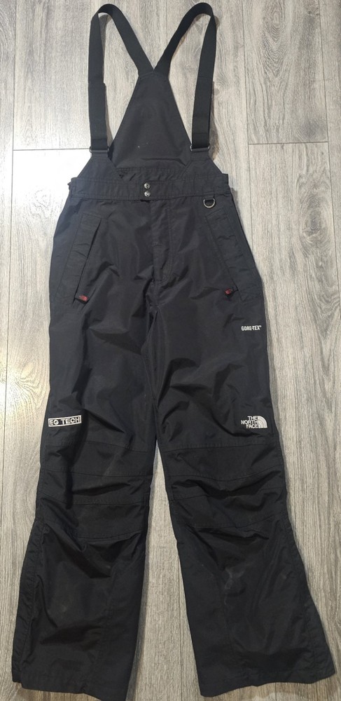 Vintage The North Face Gore-Tex EgTech Overall Snowboard Ski Pants Black Men’s L