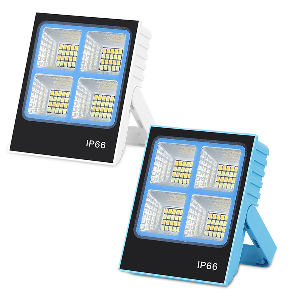 Outdoor Solar Working Light Floodlight Camping Hiking Solar Lantern Flashlight