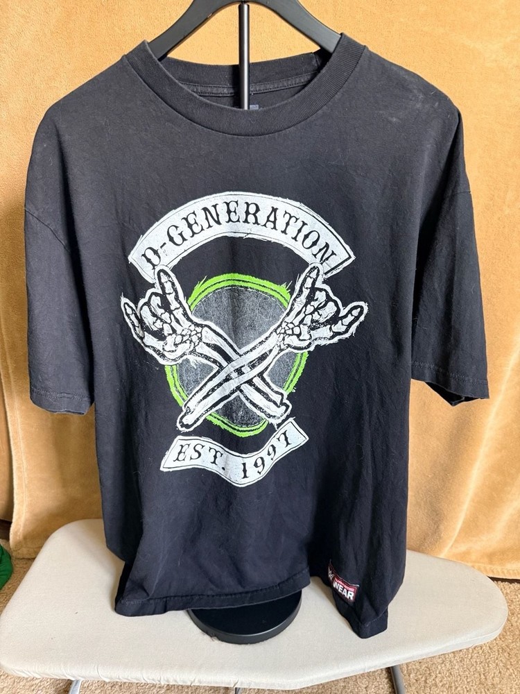 WWE D-Generation X DX Est. 1997 Graphic T-Shirt Black XL