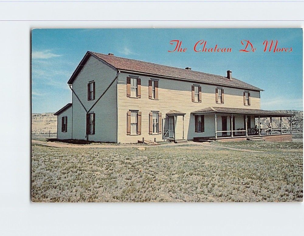 Postcard The Chateau De Mores Medora North Dakota USA