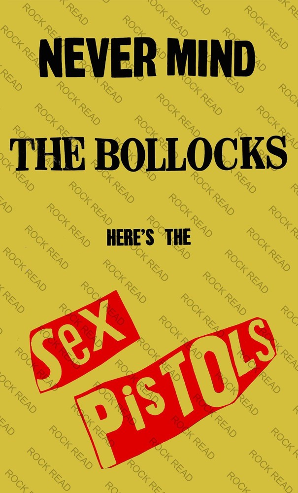 The Sex Pistols-Never Mind The Bollocks  Promo Poster 1977