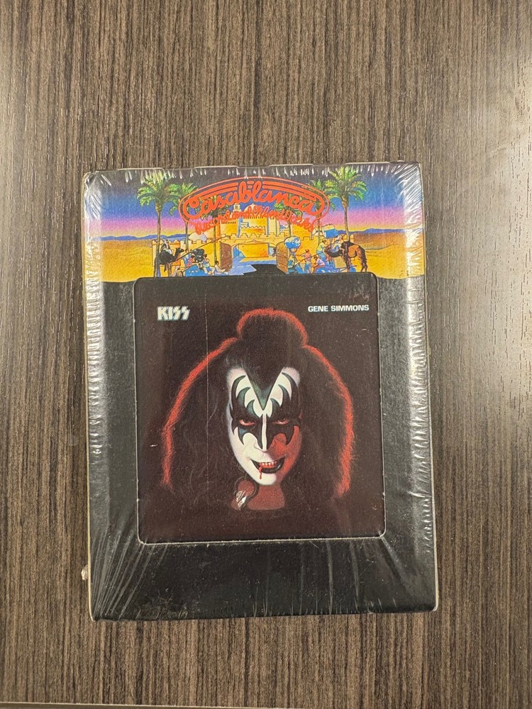 KISS GENE SIMMONS Vintage 1978 Casablanca Sealed 8-Track NBL 87120