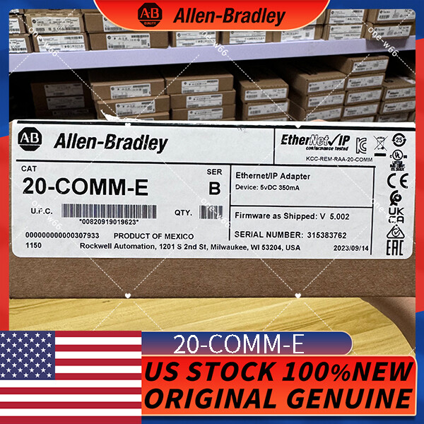 1PC New Sealed Allen-Bradley 20-COMM-E Ethernet/IP Adapter Free Ship