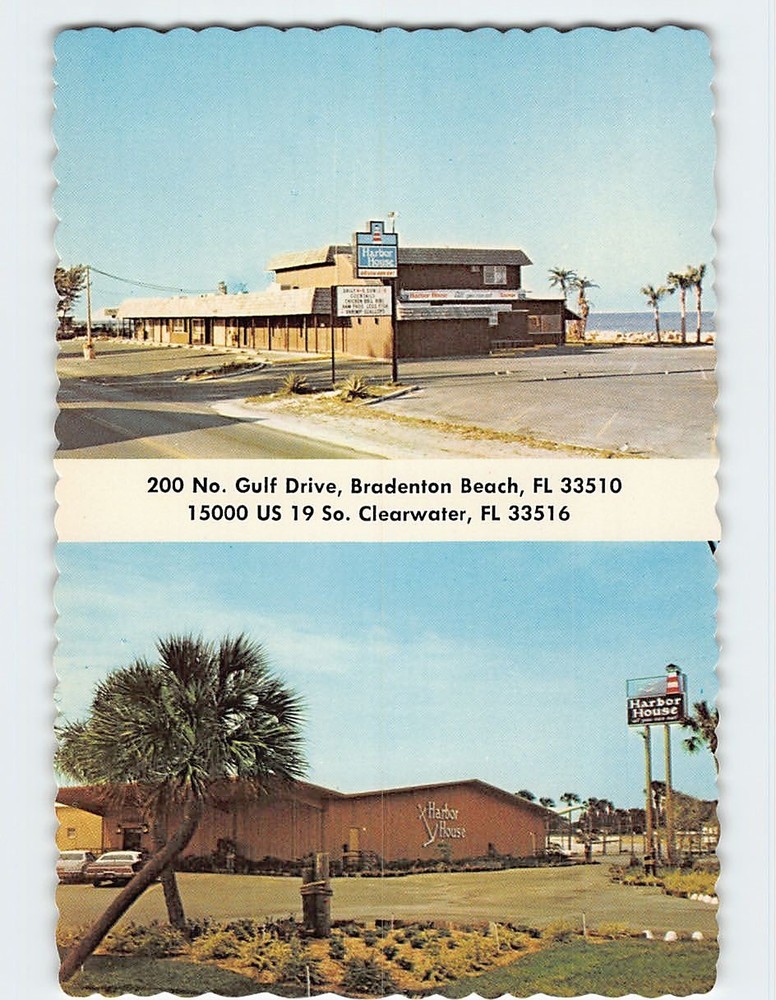 Postcard Harbor House Restaurant Florida USA