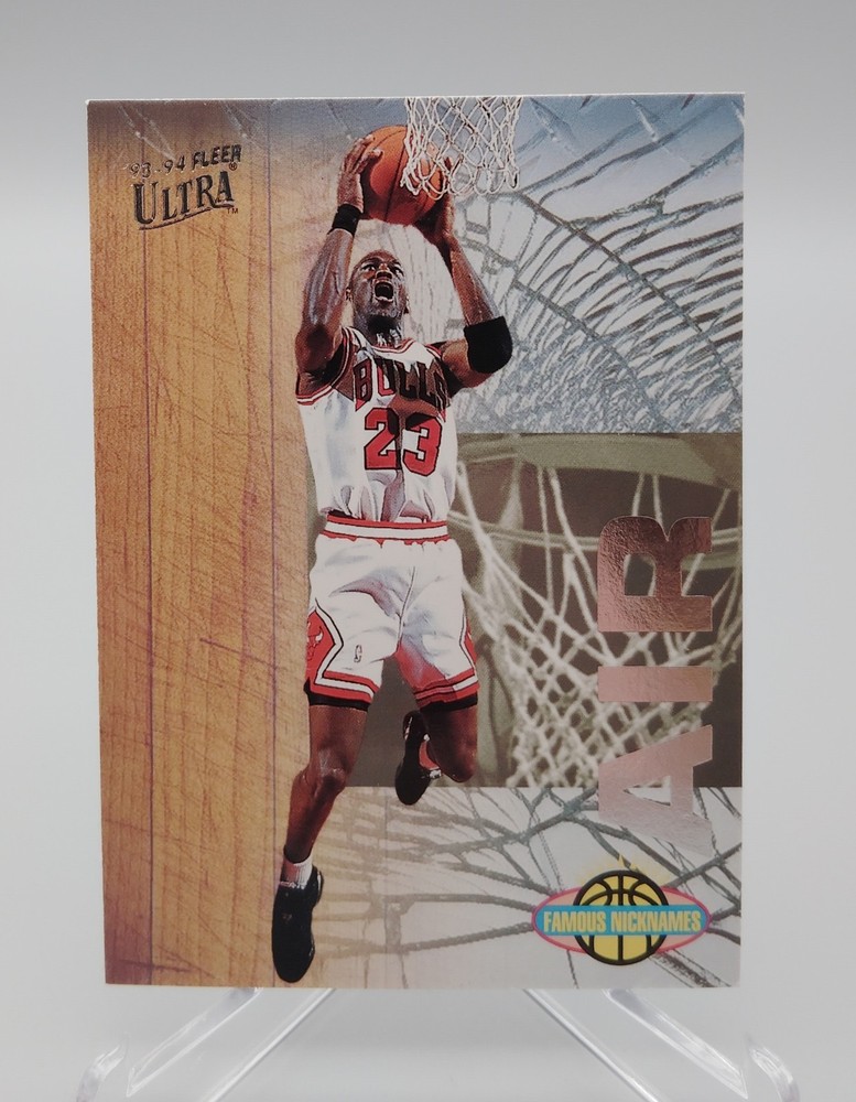 1997-98 Fleer Ultra Michael Jordan Famous Nicknames 