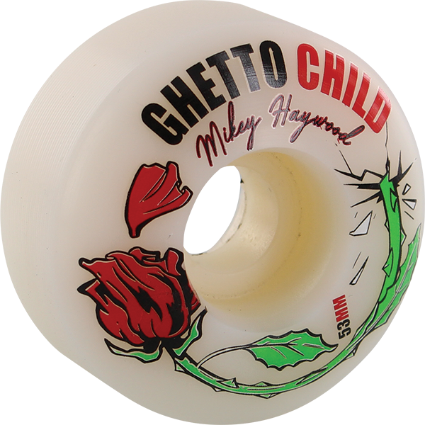 GHETTO CHILD HAYWOOD CONCRETE ROSE 53mm WHEELS SET