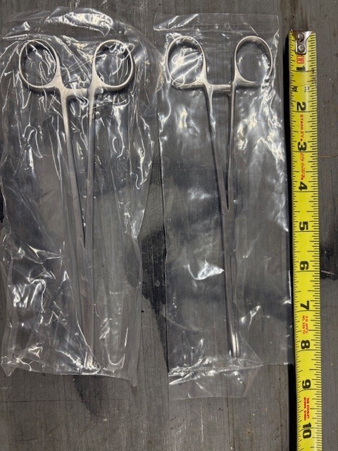 Forceps Hemostat Set, 8