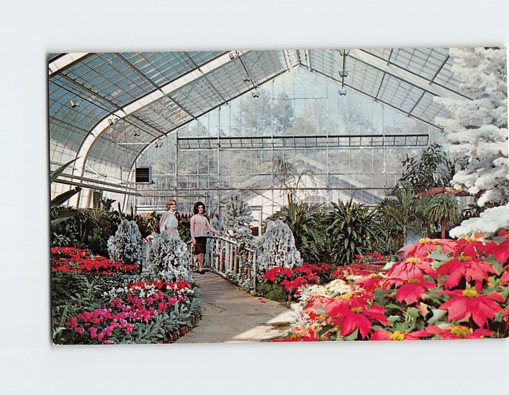 Postcard Birmingham Botanical Gardens Birmingham Alabama USA