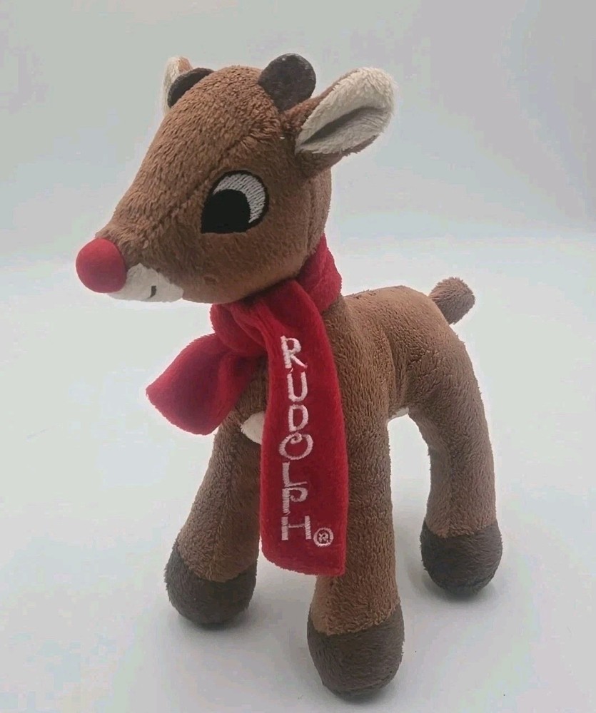 Rudolph the Red Nosed Reindeer Christmas Plush 8 inch Holiday DanDee Plush