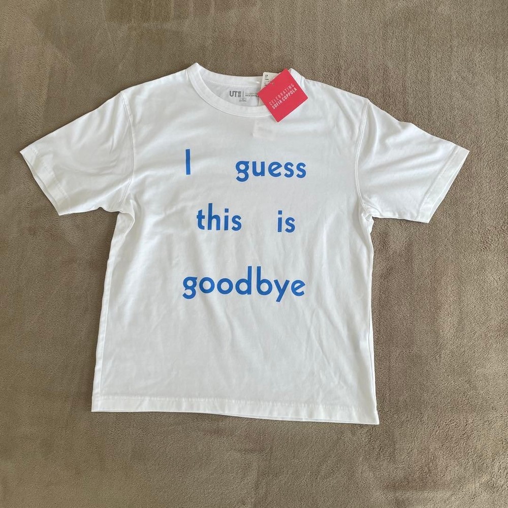 NWT UNIQLO T-Shirt Women S (US XS) Sofia Coppola Lost in Translation UT Graphic