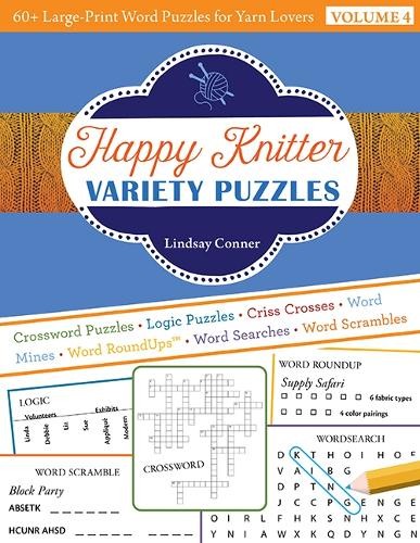 Lindsay Conner Happy Knitter Variety Puzzles, Volume 4 (Paperback)Another great item from Rarewaves USA | Free delivery!
