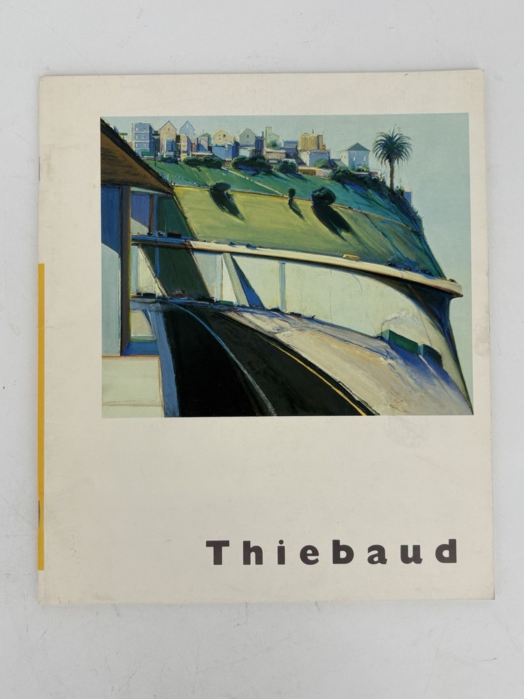 Wayne Thiebaud Painting, 1981 Exhibition Catalog Walker Art Center Minneapolis
