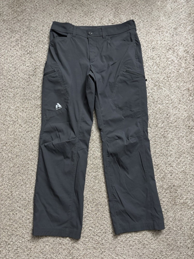 Eddie Bauer Pants Mens Size 33x30 Dark Gray First Ascent Guide Pro Pants Hiking