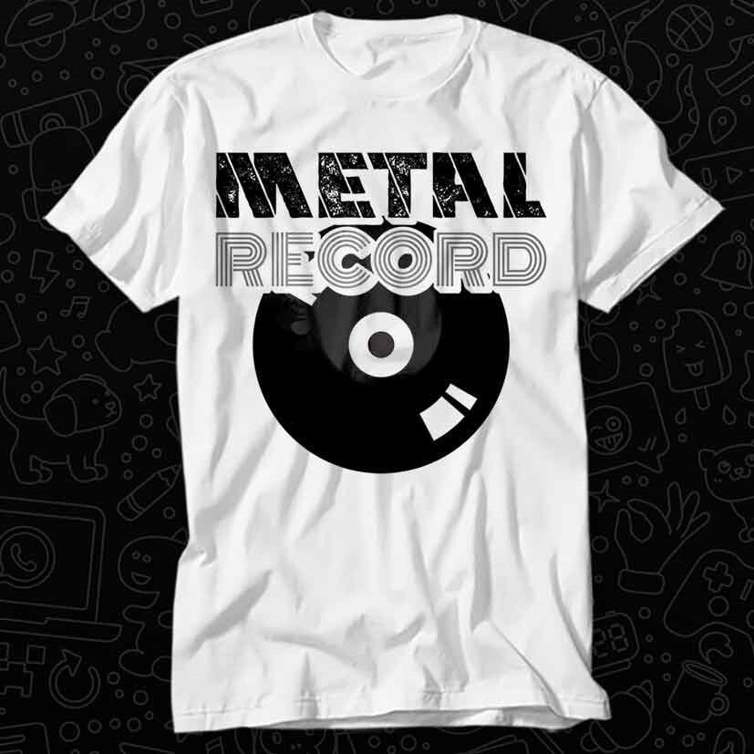 Metal Record Vinyl T Shirt