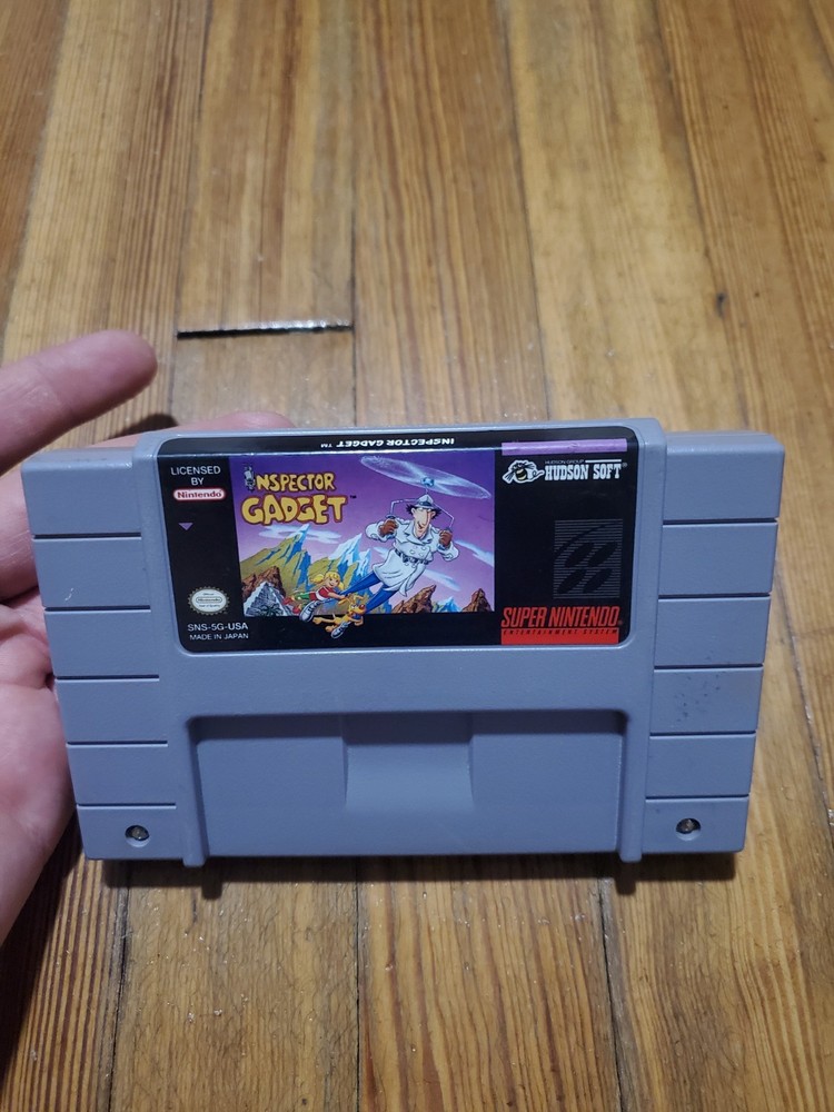 Inspector Gadget (SNES Super Nintendo Entertainment System, 1993)