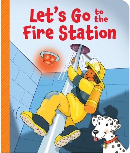 Let's Go to the Fire Station by Lisa Harkrader, Good Book
