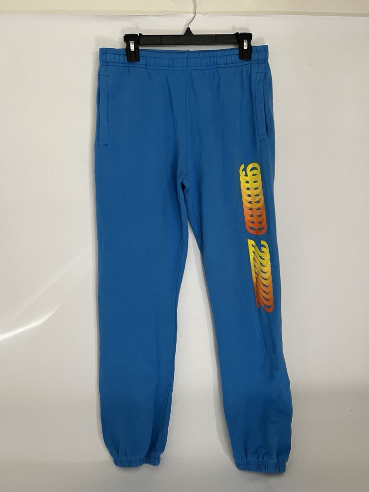 Mac Miller 92 Til Infinity Sweatpants Mens Med Blue Graphic Hip Hop Loungewear