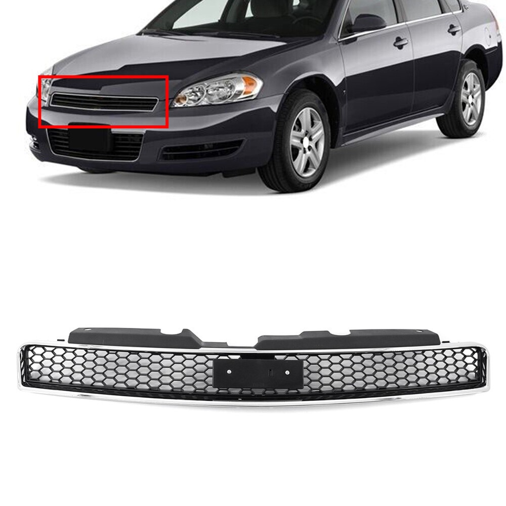 Honeycomb Front Bumper Center Grille Upper Grill Fit For Chevrolet Monte Carlo
