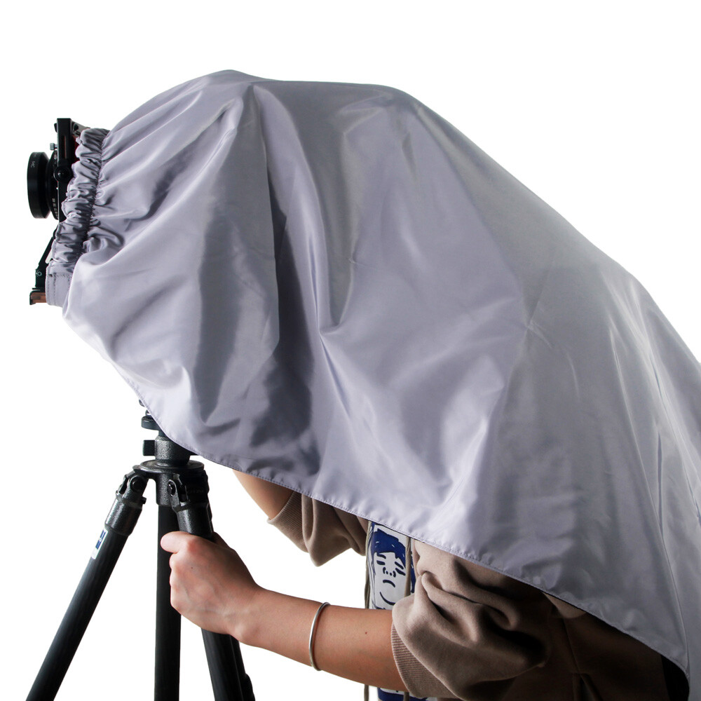Double-Sided 4x5 Large Format Camera Dark Hood Cover for Photography