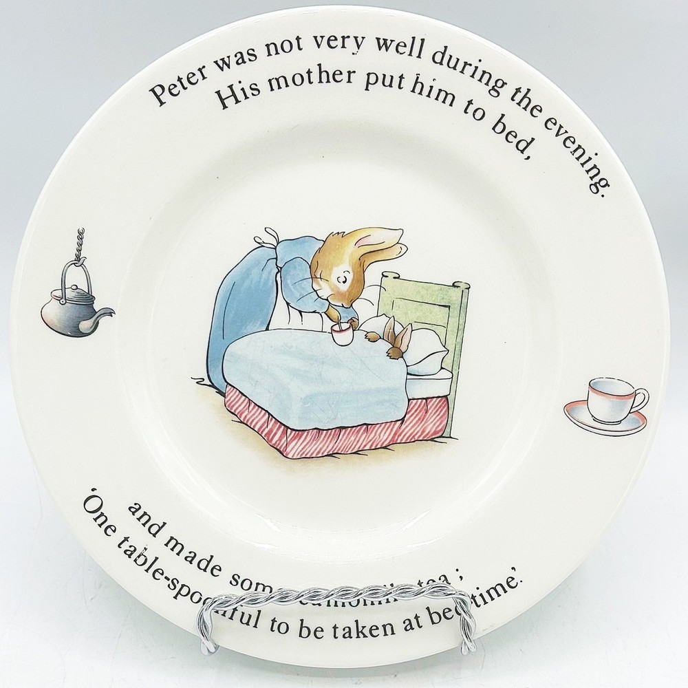 Wedgwood Bunnykins Peter Rabbit 6.75