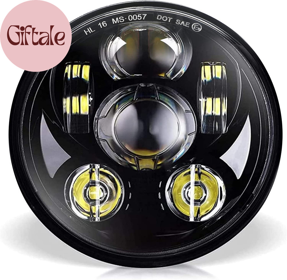 5-3/4 5.75 Inch LED Headlight - Compatible with Harley Davidson Dyna Street Bob