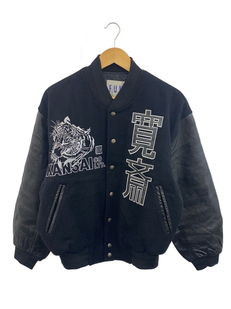 Kansai Yamamoto Stadium Jacket/-/Wool/Blk 3497