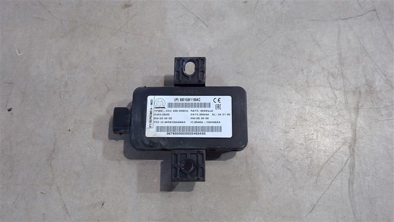 2014-2021 RAM PROMASTER 1500, 2500 TIRE PRESSURE MONITORING MODULE 68158118AC