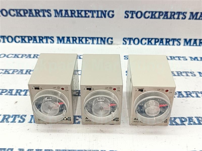 Lot 3pcs Anly AH3-N AH3-NC Timer Relay DC 24V 30 Days Warranty Fast Shipping