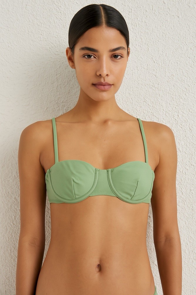 J Crew Balconette Balconette Underwire Bikini Top Size 36A NWT