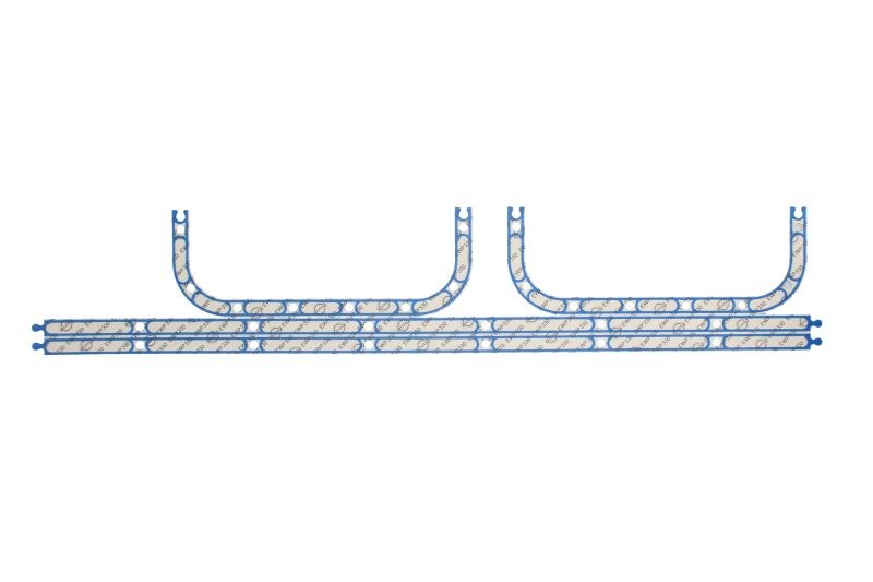 Right (Right) Oil Pan Gasket for SCANIA 4, 4 BUS, G I, IRIZAR
