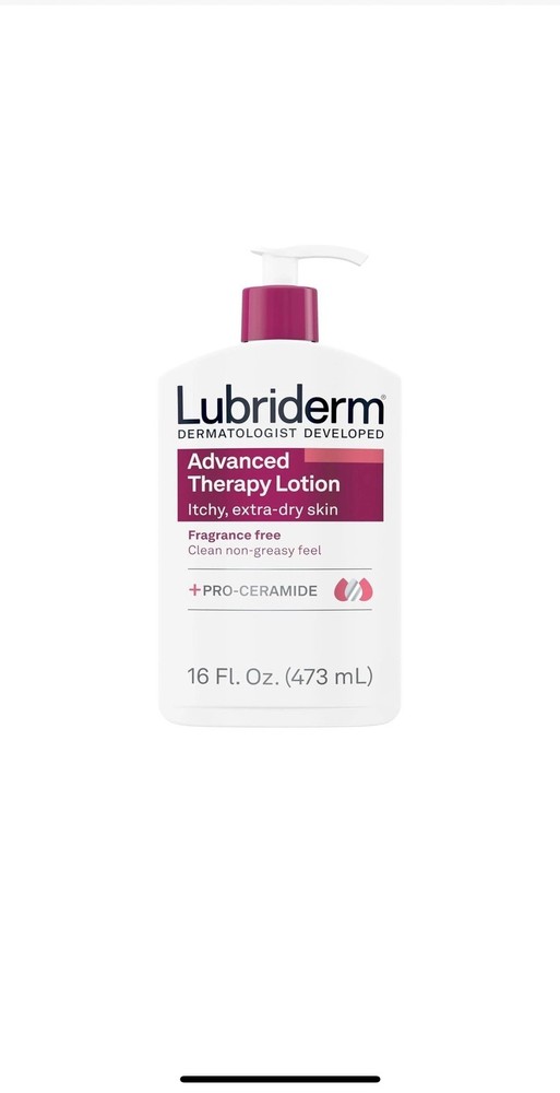 Lubriderm Advanced Therapy Body Lotion, Intensely Hydrates Extra-Dry Skin, 16 oz