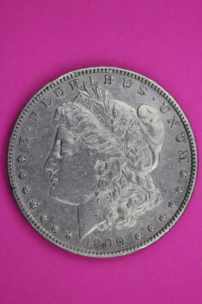 High Grade 1900 S Morgan Liberty Silver Dollar San Francisco Semi Key Coin 254