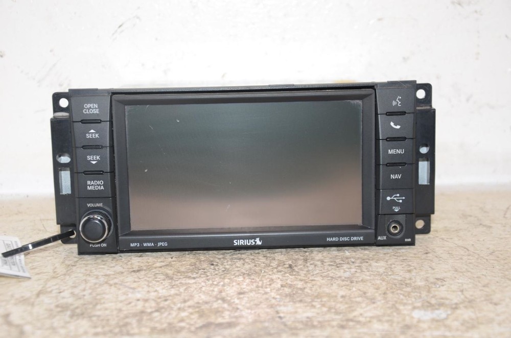 2011 2012 2013 CHRYSLER 200 Radio Receiver AM FM CD DVD HDD Navigation RHR 89427