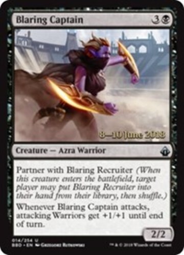 Pre-Release Promos - Blaring Captain - Foil - Release Promo