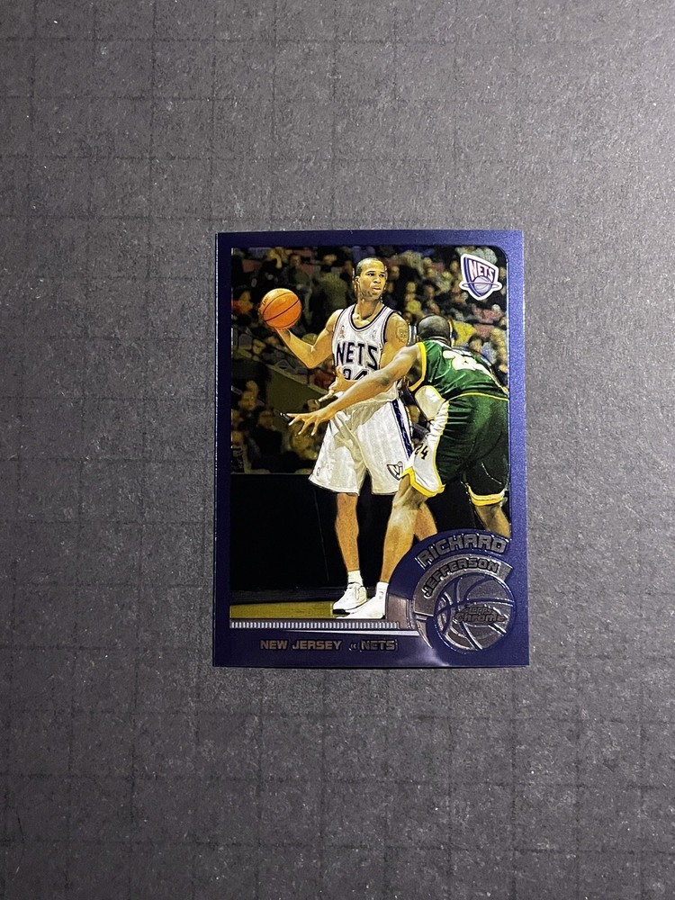 2002-03 Topps Chrome Richard Jefferson Card #41 - New Jersey Nets