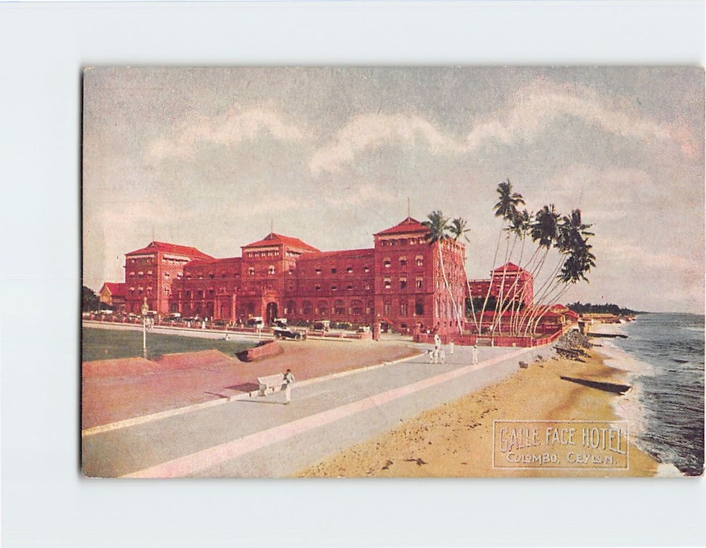 Postcard Galle Face Hotel Colombo Sri Lanka