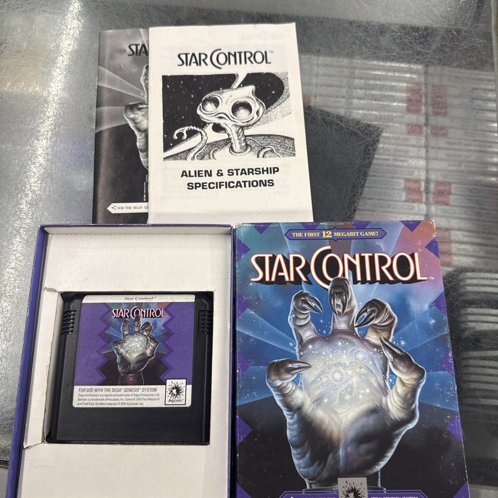 Star Control (Sega Genesis) - In Box